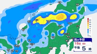 【北陸　大雨情報】雷を伴って“バケツをひっくり返したような激しい雨”の降る所がある見込み　警報級の大雨となる可能性も　夜遅くにかけて土砂災害、低い土地の浸水、河川の増水に注意・警戒【雨のシミュレーション】