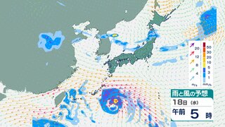 【台風情報 16日午後7時更新】大型台風14号あさってにも奄美・沖縄に直撃か　南シナ海上の“台風のたまご”は　あすにも台風になってフィリピンの東へ【雨風シミュレーション】