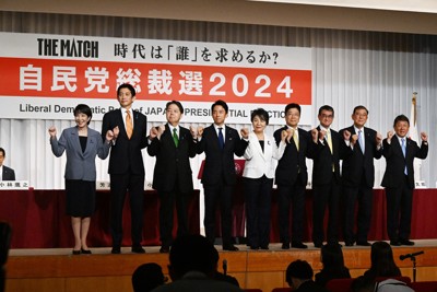 経済発展に寄与する自民総裁、立憲代表は?　神奈川企業が選んだのは