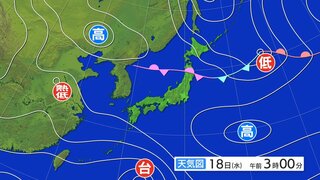 【北陸　大雨情報】あすにかけて雷を伴って“バケツをひっくり返したような激しい雨”が降る所も　警報級の大雨となるおそれ　土砂災害や低い土地の浸水、河川の増水に注意・警戒を【雨風シミュレーション】