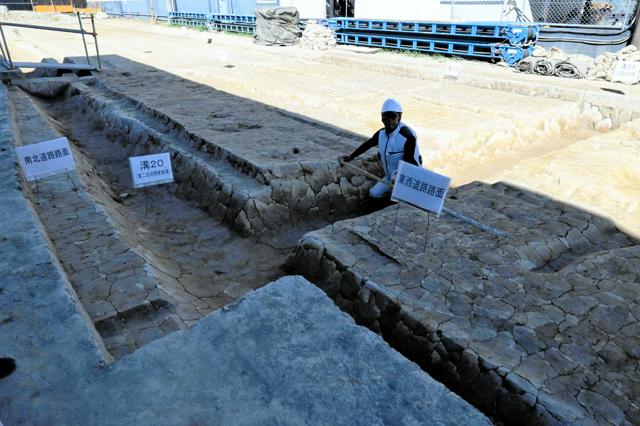 長岡京の北限はさらに北だった？　通説より北で交差点の跡など発見