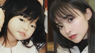 藤咲凪さん　「幼少期(3-4才)から生意気そうな顔してる」「小さい頃、初公表だ…」　【激レア】写真に反響