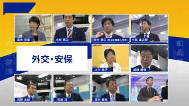 日本人男児殺害・南シナ海緊張…自民総裁選9候補が“日中関係”討論【日曜報道】