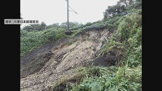 JR羽越線 村上～間島駅間の土砂流出「復旧はおおむね3週間程度」特急いなほ・快速海里の運休や運転見合わせなど続く