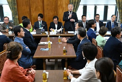 維新、党内から「野党連携」求める声　兵庫知事の対応遅れ影響か