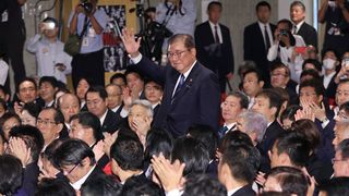 シリーズ・総裁選～新政権  （1）“自民党が変わった” : 5度目の正直で石破新総裁誕生