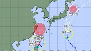 【台風情報】台風１８号「大型で非常に強い」台風に　気象庁の予測詳しく　九州・沖縄に影響のおそれ【５日までの雨・風シミュレーション】台風進路予想