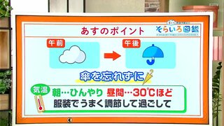 高知の天気　2日は次第に雨雲広がる　傘を忘れずに　東杜和気象予報士が解説