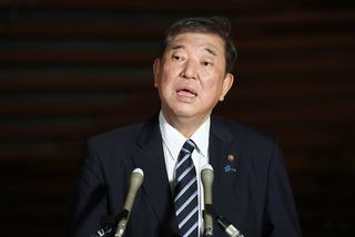 追加利上げ「環境にない」＝石破首相、日銀総裁と初会談