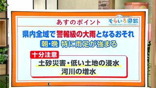 高知の天気　3日の朝と夜は雨脚強まる　警報級の大雨となるおそれも　東杜和気象予報士が解説