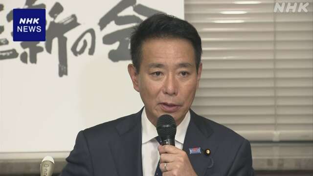 教育 前原代表ら衆参の議員4人が維新に合流へ