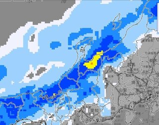 【北陸大雨情報】“警報級の大雨の可能性”  雷を伴ってバケツをひっくり返すような激しい雨の所も　24時間予想降水量 富山県100ミリ  石川県100ミリ  新潟県80ミリ  福井県80ミリ【あす午前6時まで】土砂災害や低い土地の浸水、河川の増水に注意・警戒