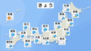 全国的に雨で北陸は強雨も　今週は季節一歩前へ進む