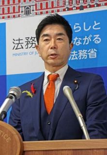 牧原法相、旧統一教会と接点　関連行事３７回出席、閣僚９人目