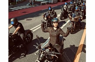 鈴木紗理奈さん　ハーレーダビッドソンの【３５０ｃｃ】でツーリング　「楽しすぎた‼︎　余韻がすごい‼︎」