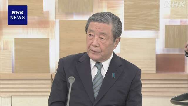 自民 森山幹事長 “防衛増税の開始時期は年末に協議”