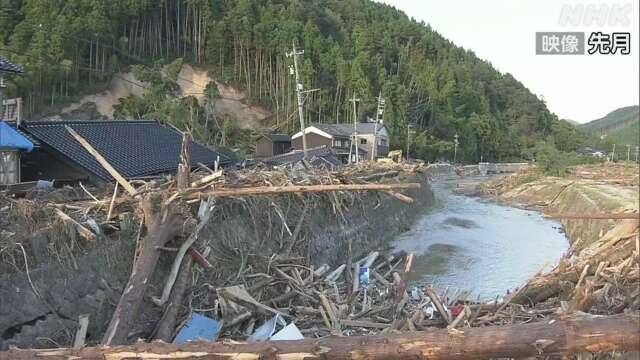 石川 能登地方の豪雨災害から1か月 400人余の避難生活続く