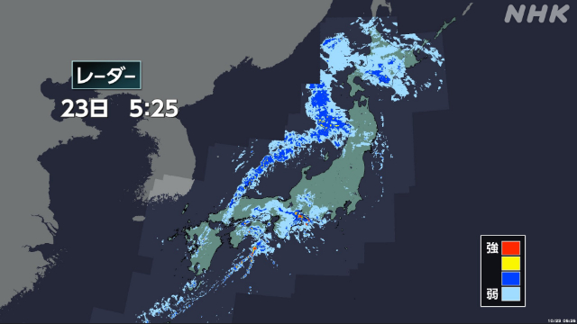 宮崎で大雨 西日本や東日本 局地的な非常に激しい雨などに注意