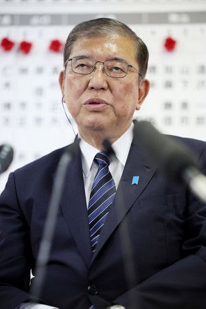 石破首相、続投に意欲【２４衆院選】