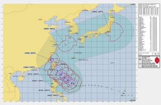 【全般台風情報】さらに勢力が強くなった台風21号　アメリカは日本直撃の予報