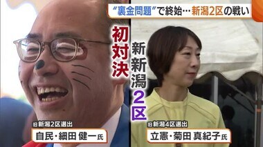 2000万円支給も…“裏金問題”に終始した選挙戦 新潟2区は立憲・菊田氏が圧勝 敗れた非公認・細田氏は「二重苦・三重苦の選挙」