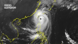 【台風情報】台風21号 八重山地方に暴風警報発表　中心気圧935hpa「非常に強い勢力」を保つ　与那国は夕方まで暴風に警戒