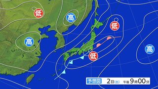 【北陸気象情報】3日明け方にかけ雨が降り続ききょう昼前から雷を伴って激しく降る所も　警報級の大雨の可能性【1時間毎雨風シミュレーション】土砂災害や低い土地の浸水、河川の増水に注意・警戒を