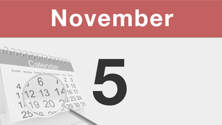 今日は何の日：11月5日