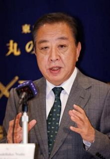 立憲・野田氏、参院選へ野党連携　改選１人区で候補者調整