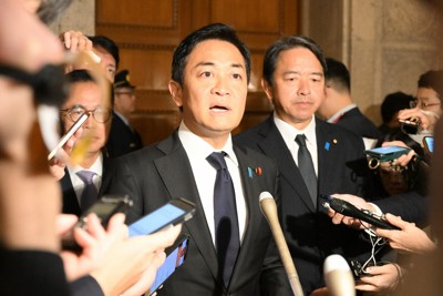 国民民主・榛葉幹事長、玉木代表の続投求める　「家族でけじめを」