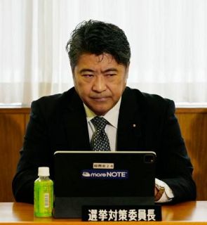 自民、選対委員長に木原氏　小泉氏後任、総務会で了承