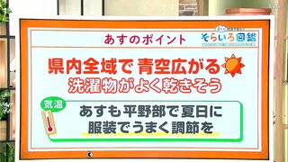 高知の天気　13日は全域で青空に　汗ばむ陽気は続く　東杜和気象予報士が解説