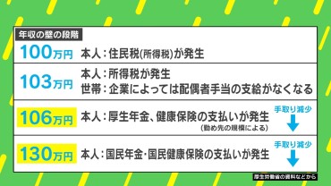 「103万円の壁」は“壁四天王”の中で最弱？ 国民民主の“真の狙い”に迫る