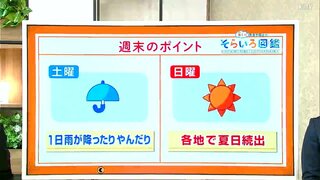 高知の天気　土曜は雨　日曜は晴れて夏日続出か　東杜和気象予報士が解説