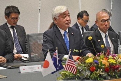 日米豪で「安保協議体」新設　防衛相ら会談、中国を念頭に