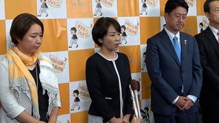 【動画】「期待に沿えず、おわび」　落選に肩落とす　稲村氏