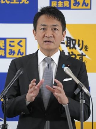 国民・玉木氏、進退判断に言及　「年収の壁」落ち着けば