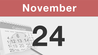 今日は何の日：11月24日